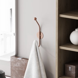 Wallity Gancho de Pared Rhino-C en Cobre